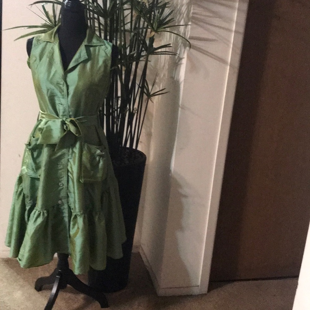 Beautiful green dress